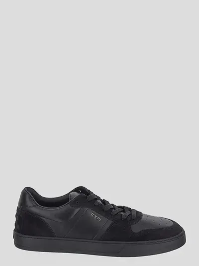 Tod's Lace-up Sneaker In Black