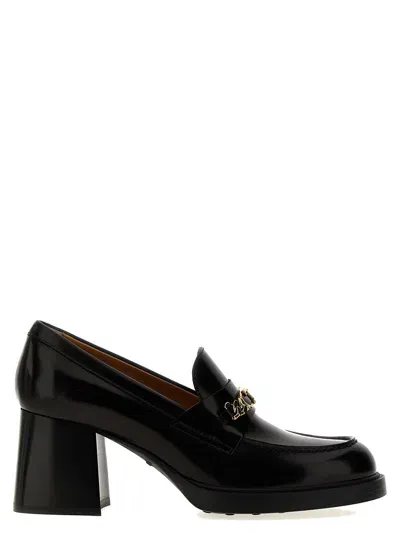 Tod's Loafers  Woman Color Black In Schwarz