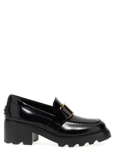 Tod's T Timeless Loafers In Black