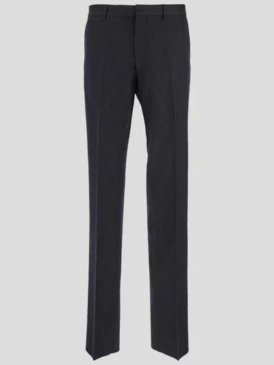 Tod's Wool Trouser In Blue