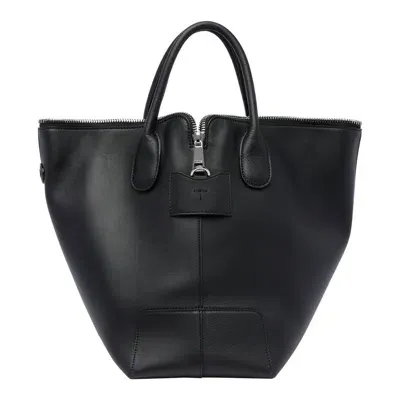 Tod's Di Bag Swang Handbag In Black