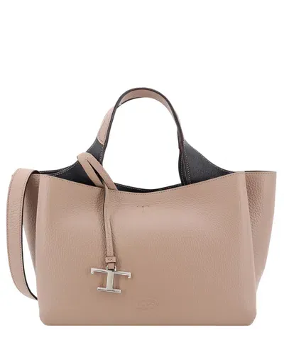 Tod's Tote Bag In Beige