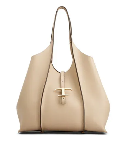 Tod's Tote Bag In Beige