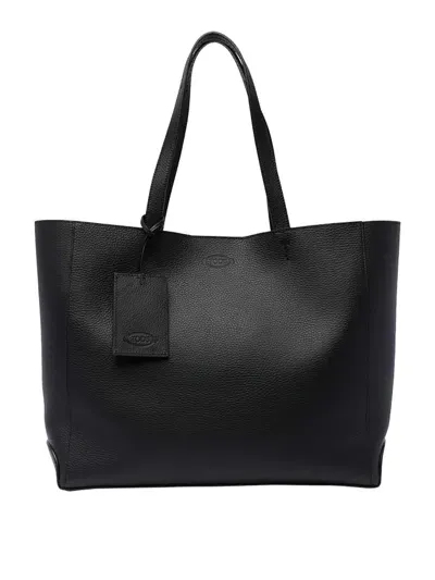 Tod's Tote Bag In Black