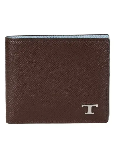 Tod's Tsy Wallet In Caffe`/nuvola