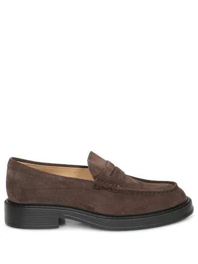 Tod's Ultralight Brown Suede Loafer