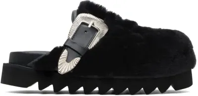 Toga Ssense Exclusive Black Loafers