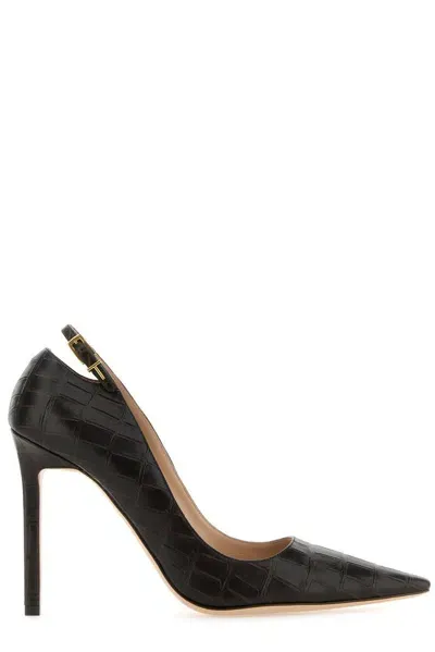 Tom Ford Angelina Embossed Pumps In Multicolor