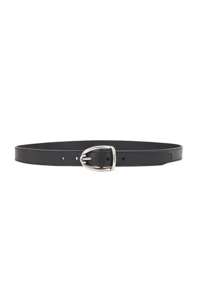 Tom Ford Angled Buckle Belt 23mm In Black