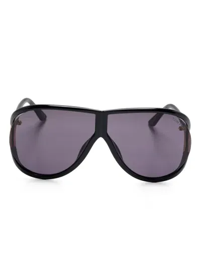 Tom Ford Axel Sunglasses In Black