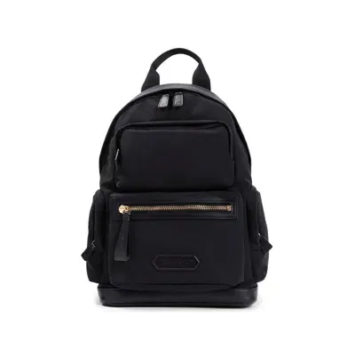 Tom Ford Backpack Bag In Black