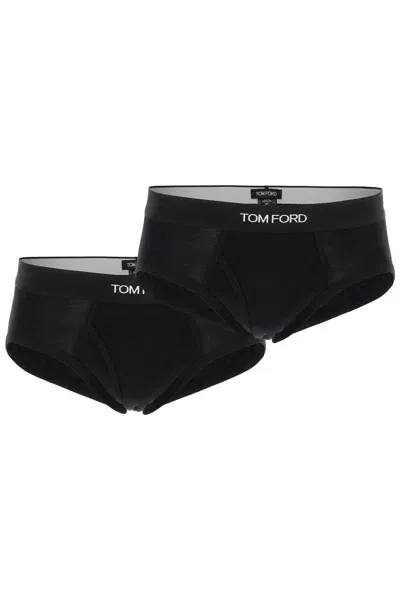 Tom Ford Bi-pack Logo Band Slip With In Black