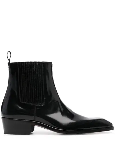 Tom Ford Kenneth Boots In Black