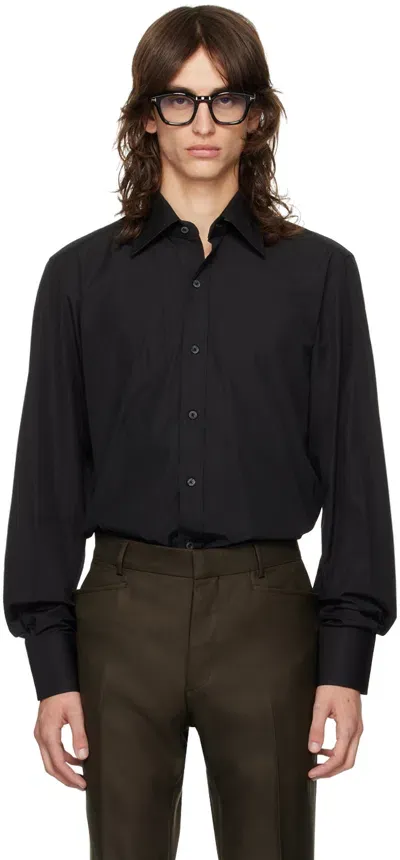 Tom Ford Black Classic Fit Shirt