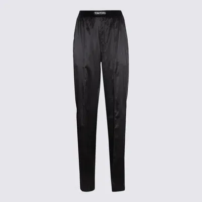 Tom Ford Black Silk Pants