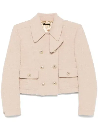 Tom Ford Bouclé Jacket In Pink