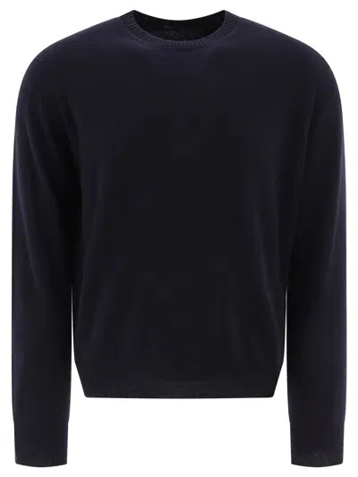 Tom Ford Cashmere Crewneck Sweater Knitwear In Black