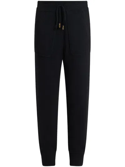 Tom Ford Cashmere Track Pants In Black