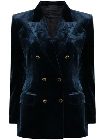 Tom Ford Coats & Jackets In Blue