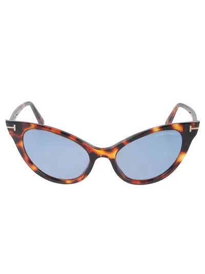 Tom Ford Evelyn Sunglasses In Crl