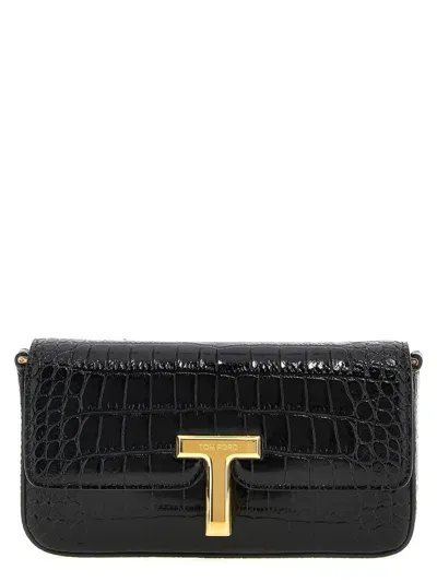 Tom Ford 'evening' Crossbody Bag In Black