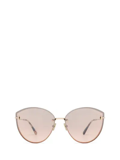 Tom Ford Eyewear Cat In Gold