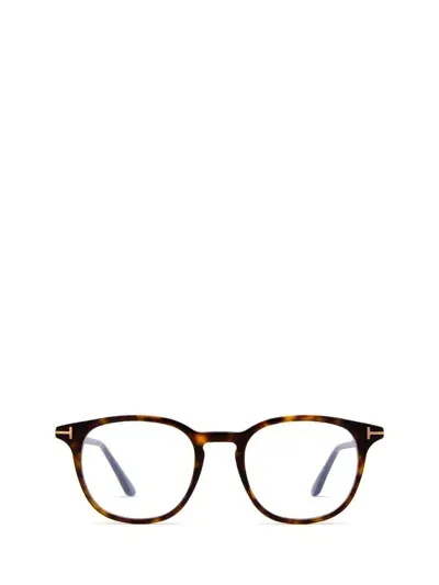 Tom Ford Ft5832-b Dark Havana Glasses In Brown