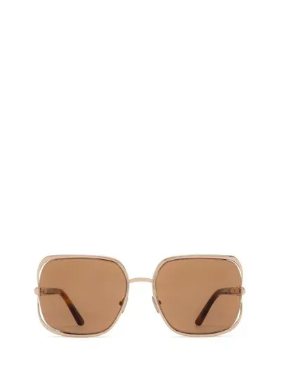 Tom Ford Eyewear Goldie Square Frame Sunglasses In Multi