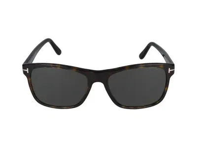 Tom Ford Eyewear Rectangle Frame Sunglasses In Multi