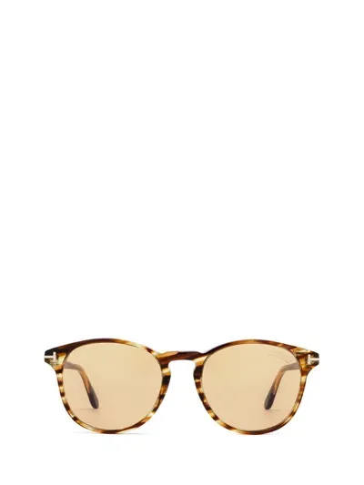 Tom Ford Eyewear Sunglasses In Coloured Havana