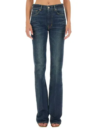 Tom Ford Falre Fit Jeans In Denim