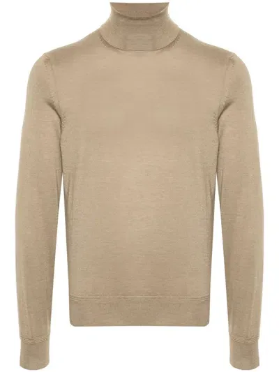 Tom Ford Fine-knit Sweater In Neutrals