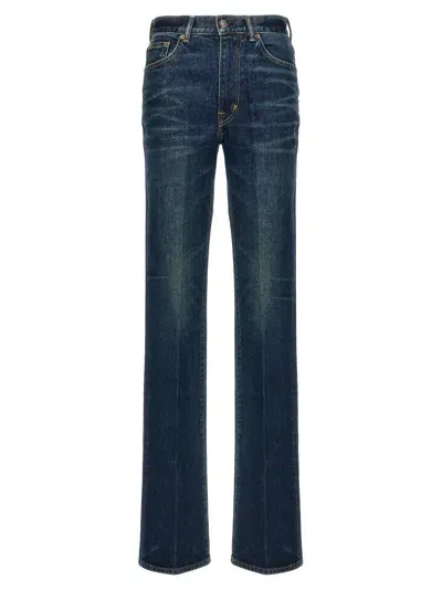 Tom Ford Flared Jeans In Blue