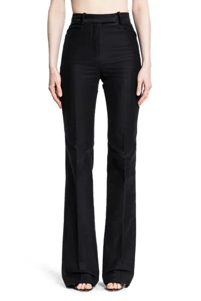 Tom Ford Flared Leg Tailored Pants In Black