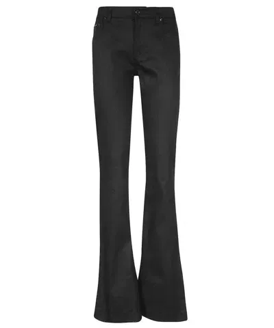 Tom Ford Flared Tailored Trousers In Black