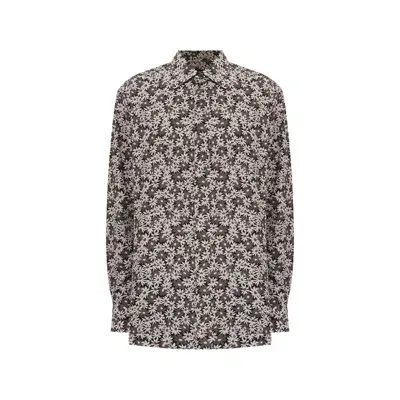 Tom Ford Floral Shirt In Green