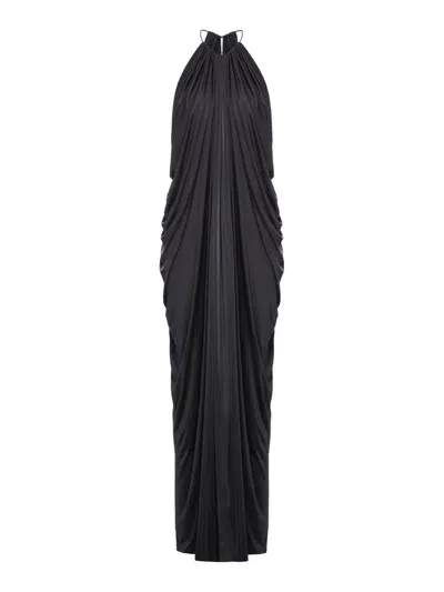 Tom Ford Halterneck Evening Dress In Black