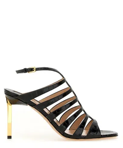 Tom Ford Heeled Sandals In Black