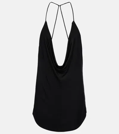 Tom Ford Jersey Tank Top In Black