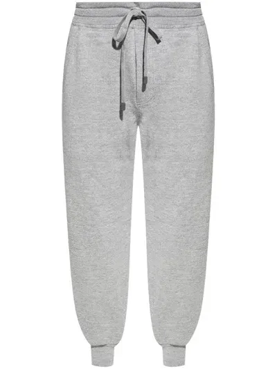 Tom Ford Logo-patch Track Pants In Grey