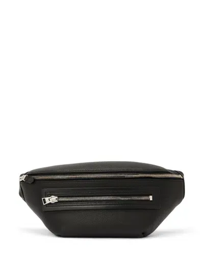 Tom Ford Logo-stamp Belt Bag In Black