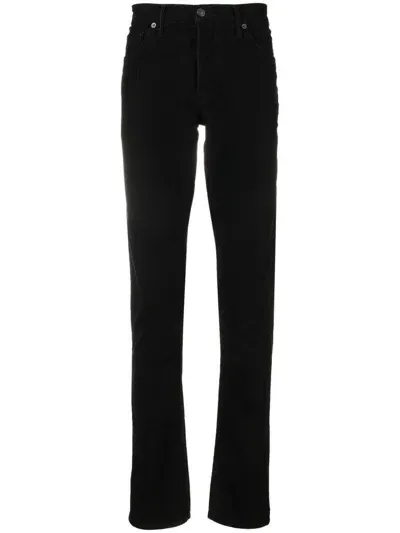 Tom Ford Slim-cut Leg Trousers In Nero