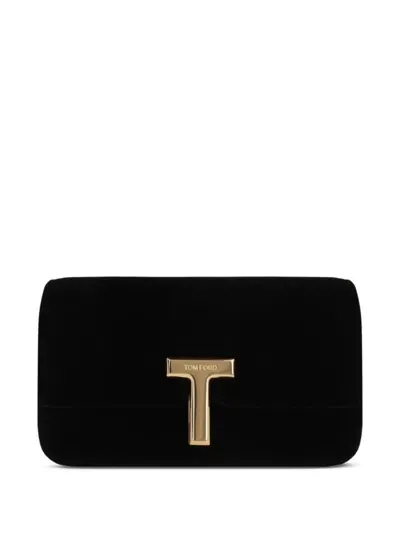 Tom Ford Mini Wallis Shoulder Bag In Black