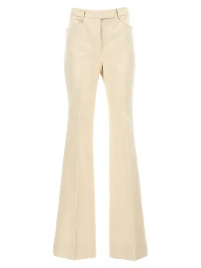 Tom Ford Moleskin Pants In White