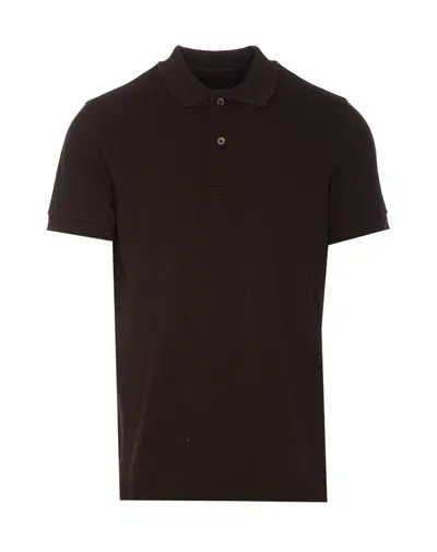 Tom Ford Polo In Marrón