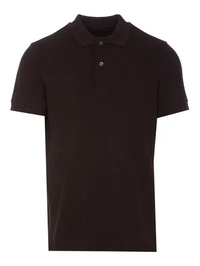 Tom Ford Polo In Marrón