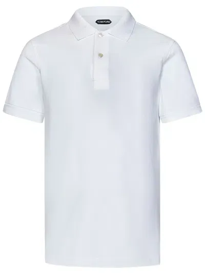 Tom Ford Polo Shirt In White