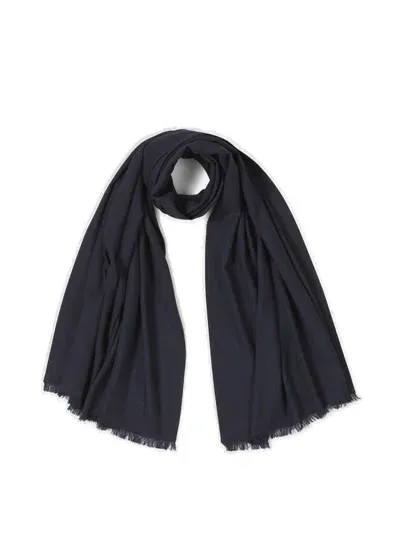 Tom Ford Prince Of Wales Scarf In Black