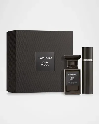 Tom Ford Private Blend Oud Wood Eau De Parfum Gift Set In White