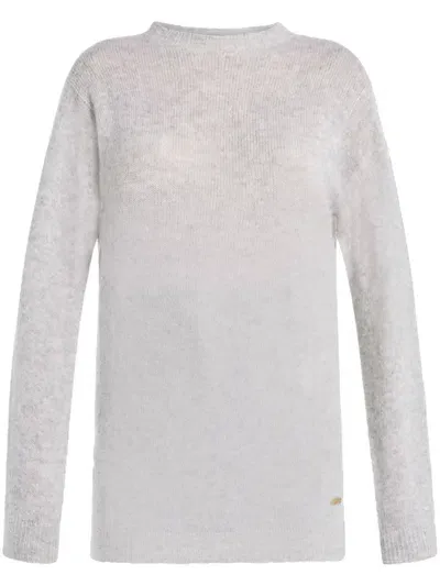 Tom Ford Round Neck Jumper In 灰色